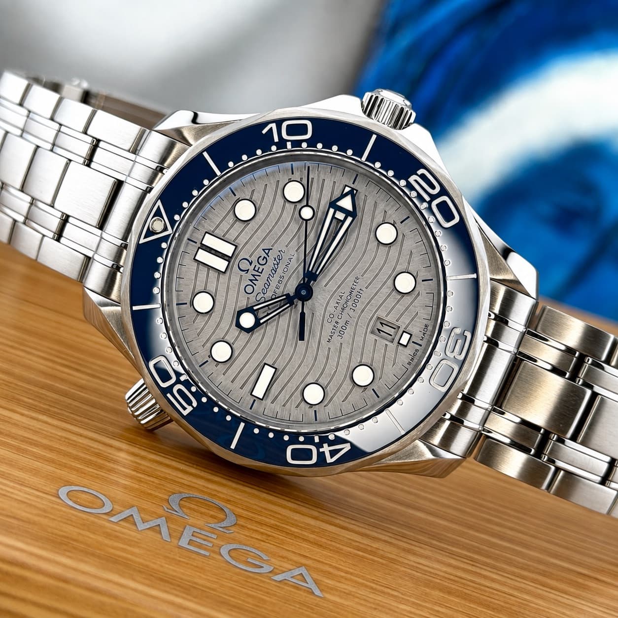 Omega Seamaster 300M Grey Dial (Ref. 21030422006001)
