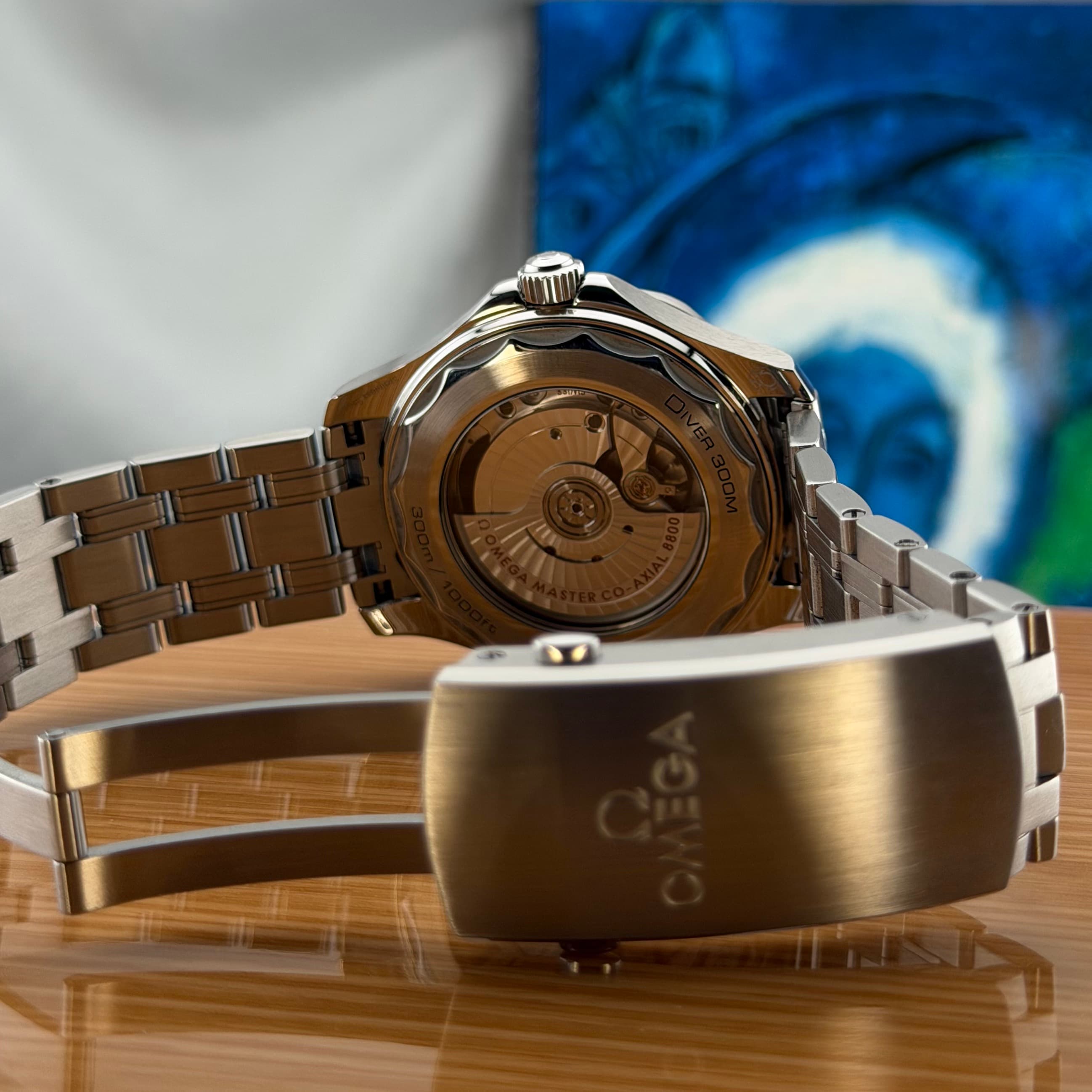 Omega Seamaster 300M Blue Dial (Ref. 21030422003001) — photo 7
