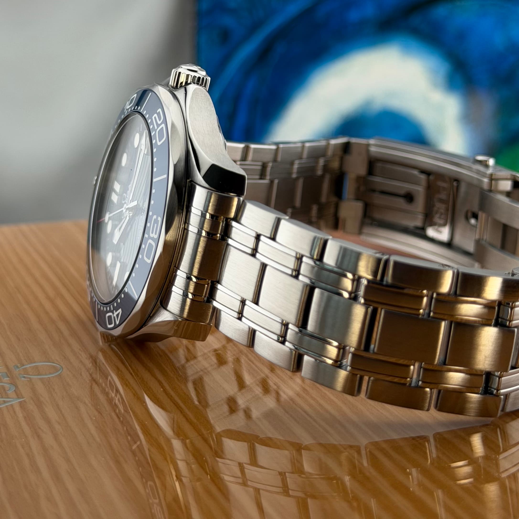 Omega Seamaster 300M Blue Dial (Ref. 21030422003001) — photo 4