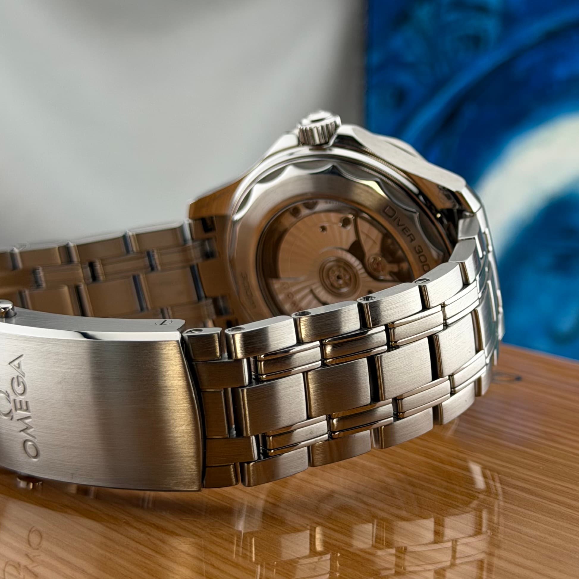 Omega Seamaster 300M Blue Dial (Ref. 21030422003001) — photo 8
