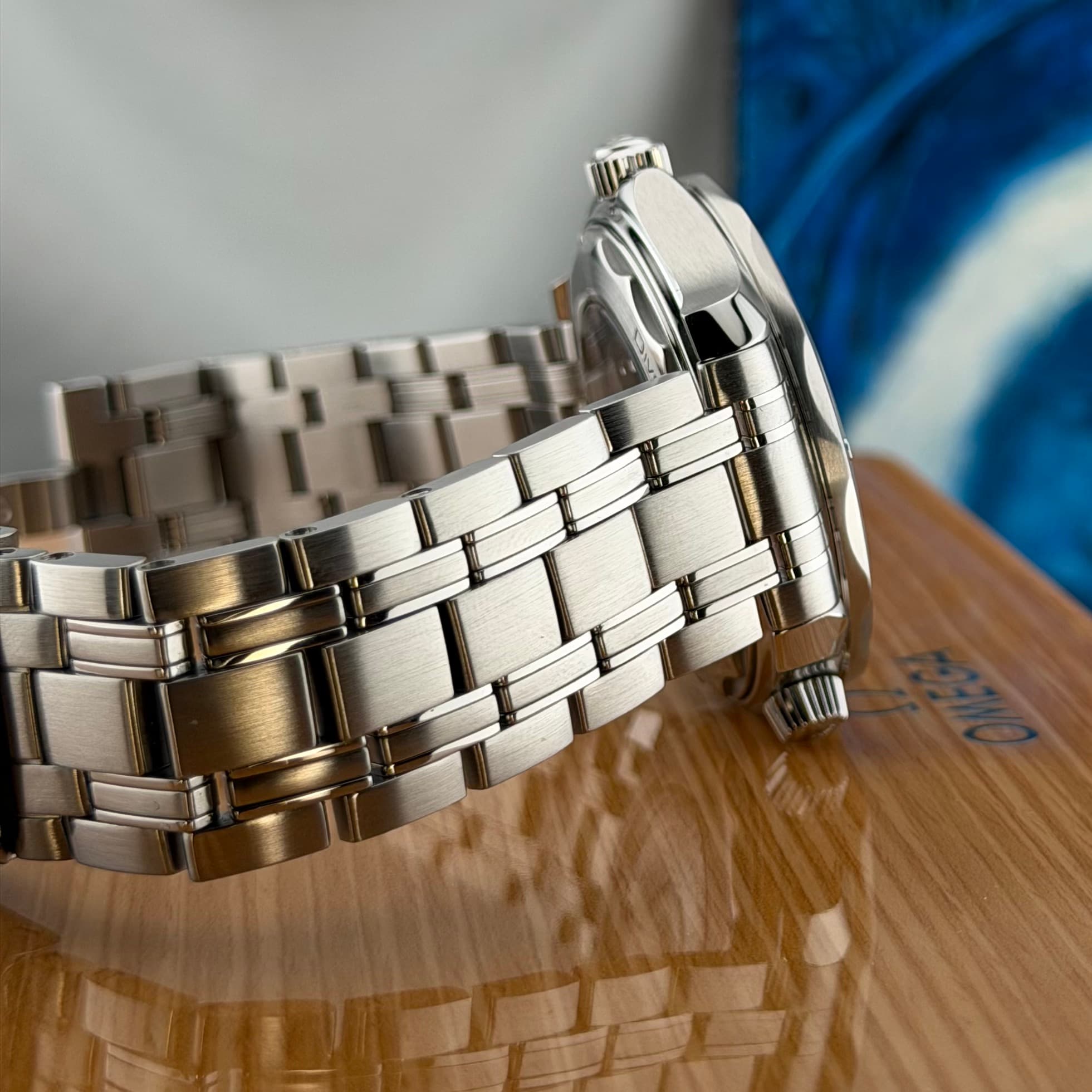 Omega Seamaster 300M Blue Dial (Ref. 21030422003001) — photo 9