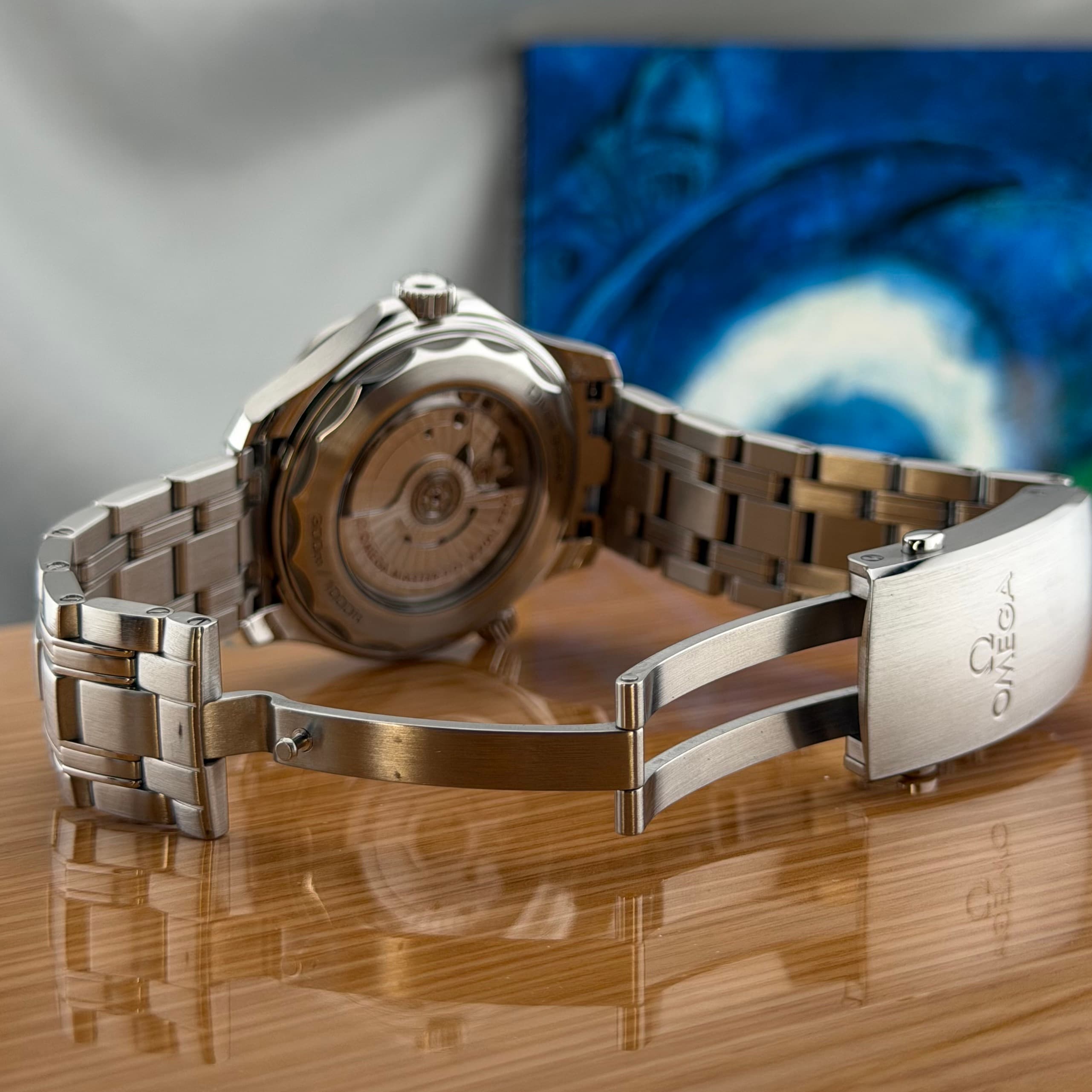 Omega Seamaster 300M Blue Dial (Ref. 21030422003001) — photo 6