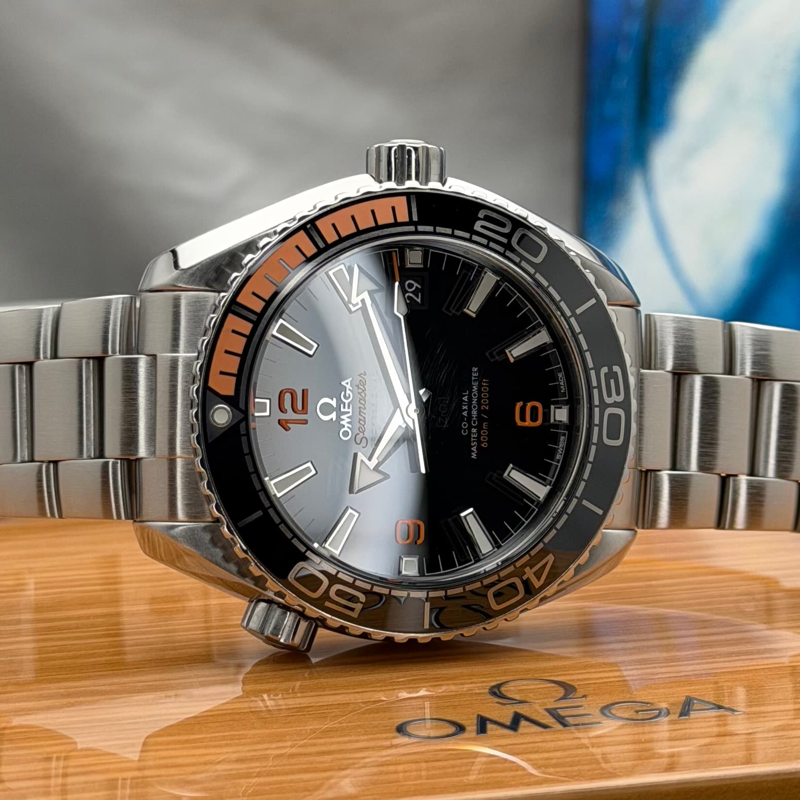 Omega Seamaster Planet Ocean (Ref. 215.30.44.21.01.002) — photo 20