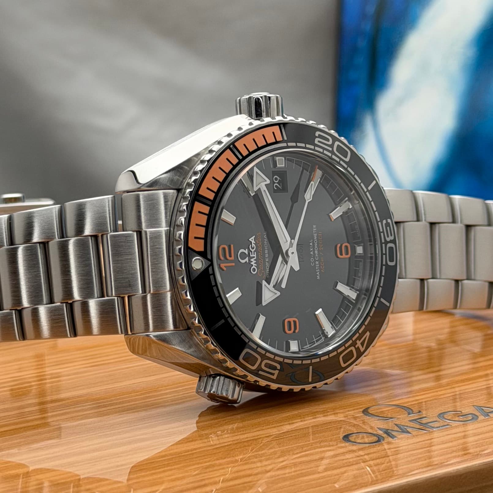 Omega Seamaster Planet Ocean (Ref. 215.30.44.21.01.002) — photo 19