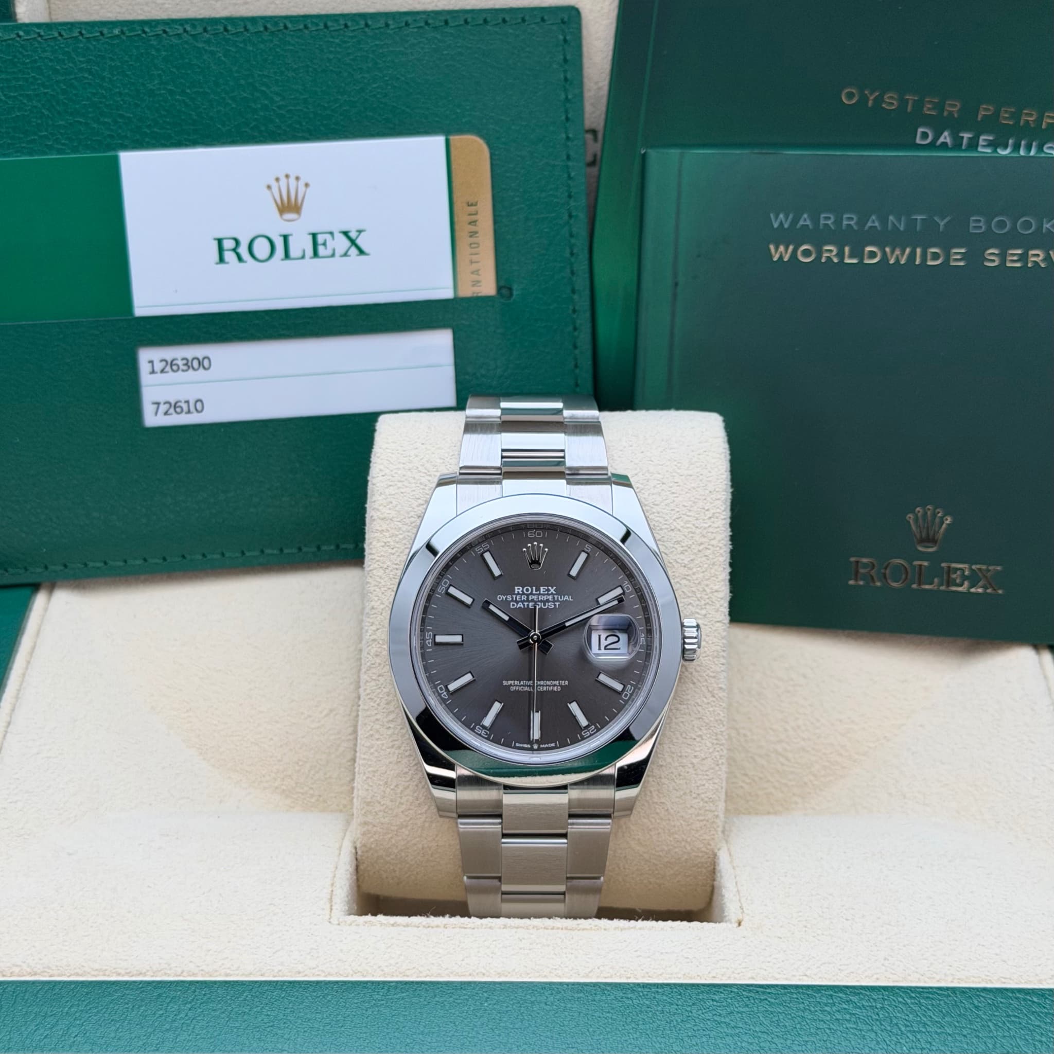 Rolex Datejust 41 (Ref. 126300-0007) — photo 2