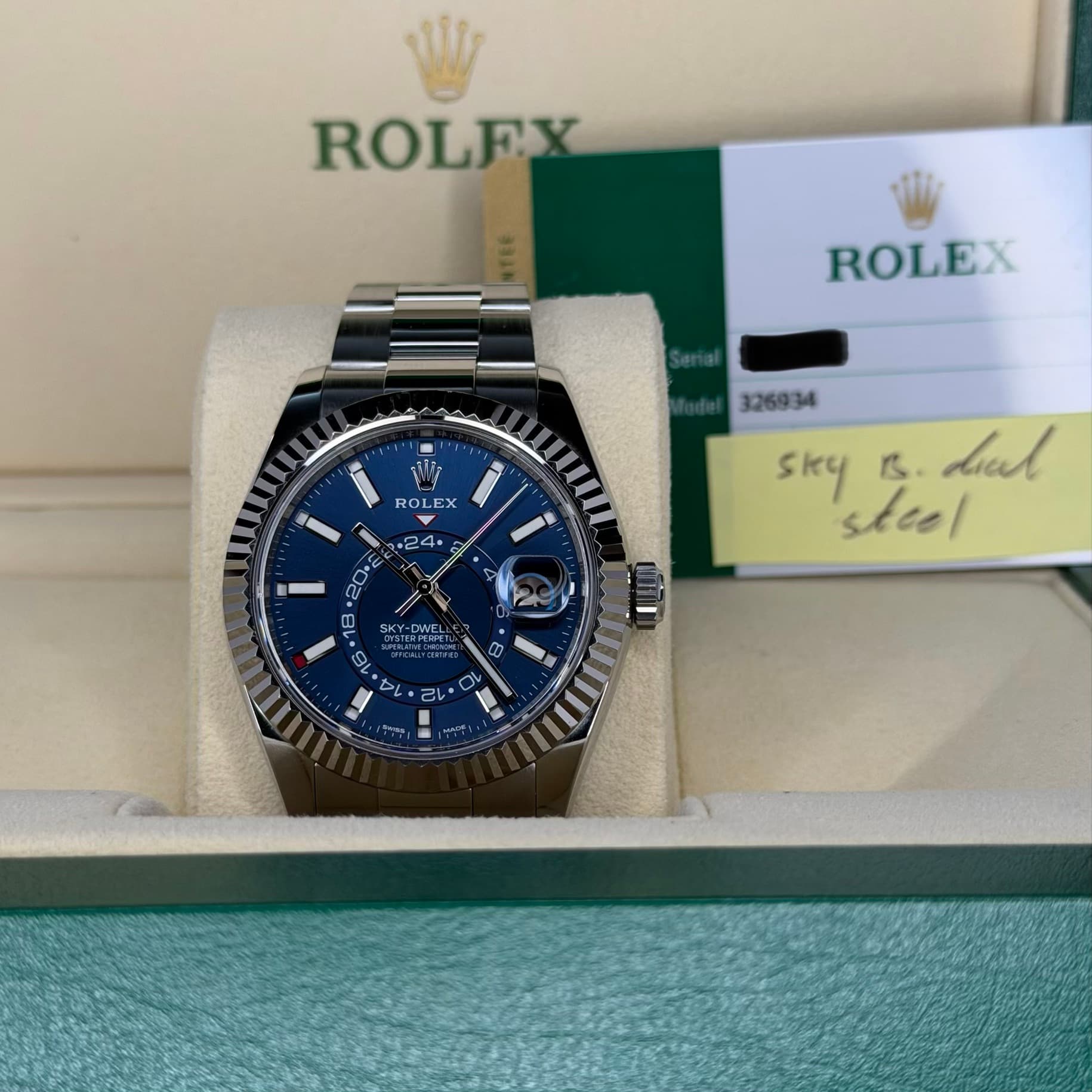 Rolex Sky-Dweller (Ref. 326934-0003) — photo 2
